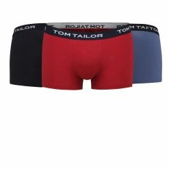 Bester Verkauf 🧨 TOM TAILOR Retro Pants »Buffer« (3 Stück) 3er Pack Schwarz, 480, Navy#ft5_slash#rot#ft5_slash#grau, Rot #ft5_slash# schwarz #ft5_slash# blau 🔔 -Tom Tailor Verkaufsgeschäft 3b23c703 bbf3 4701 93ce d97363d51ca8