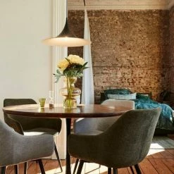 Auslauf 🛒 TOM TAILOR Esstisch »T-MODERN TABLE ROUND«, aus Mangoholz, Knopfdetail, Moderne Eleganz durch abgerundete Kante 🎉 -Tom Tailor Verkaufsgeschäft 3bb4adc8 83d1 5b13 8182 d562d1219198