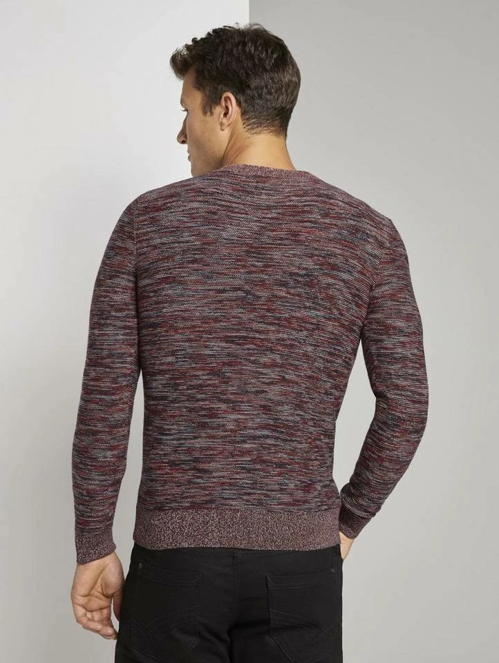 Besorgen 🔥 TOM TAILOR Strickpullover »Bunt melierter Pullover« Green by navy white structure, Navy base multicolor structure ⌛ 2 Besorgen 🔥 TOM TAILOR Strickpullover »Bunt melierter Pullover« Green by navy white structure, Navy base multicolor structure ⌛ - Image 2