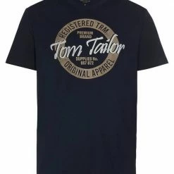 Angebote 🎁 TOM TAILOR T-Shirt Mit Logofrontprint Molten Lava Red, Smokey aqua, Sky Captain Blue 🥰 -Tom Tailor Verkaufsgeschäft 3cc29a65 aaac 5254 9b14 34cd05897e1b