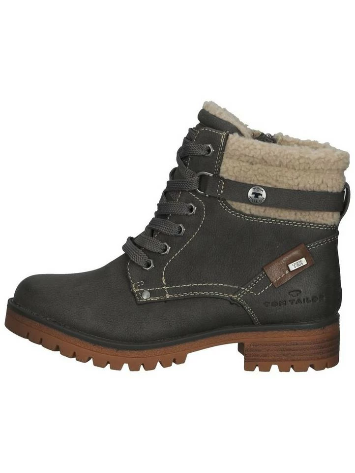 Bestes Angebot 🎉 TOM TAILOR »Lederimitat« Schnürstiefelette 🔥 4 Bestes Angebot 🎉 TOM TAILOR »Lederimitat« Schnürstiefelette 🔥 - Image 4