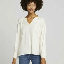 Besorgen 🔥 TOM TAILOR Langarmbluse »Geraffte Bluse mit LENZING(TM) ECOVERO(TM)« Dark Denim Blue, Cozy pink, Whisper White, Dark maroon red 🧨 -Tom Tailor Verkaufsgeschäft 3d078b6f df42 563b 945a ab02449b460f