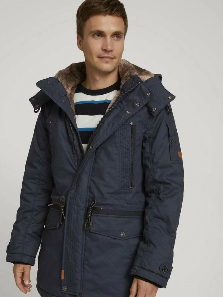 Blitzangebot ✔️ TOM TAILOR Parka »Parka mit Kapuze« Black, Sky Captain Blue ✔️ 4 Blitzangebot ✔️ TOM TAILOR Parka »Parka mit Kapuze« Black, Sky Captain Blue ✔️ - Image 4