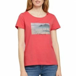 Bestpreis ⭐ TOM TAILOR Print-Shirt aus Bio-Baumwolle ✔️