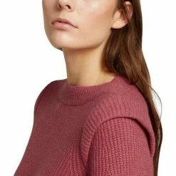 Bestes Angebot 💯 TOM TAILOR Strickpullover mit Schulterpolstern Dunkelrosa, Camelfarben-meliert 😀 -Tom Tailor Verkaufsgeschäft 3db5d0c2 4a2d 5990 b849 6540d343ffd3