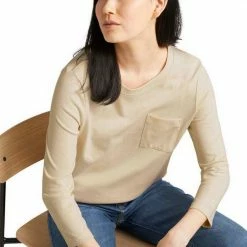 Großhandel 😉 TOM TAILOR 3/4-Arm-Shirt mit Bio-Baumwolle Hellbeige, Dunkelrosa, 👖 Jeansblau 🔥 -Tom Tailor Verkaufsgeschäft 3e1df85d 0bb3 5e09 a682 8414dc173784