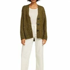 Aktion 🤩 TOM TAILOR Strickjacke in Melange-Optik Olivgrün-khaki-meliert, Beige-meliert ✨ -Tom Tailor Verkaufsgeschäft 3e332d6a 5e29 5abe acf9 5daa94904e67