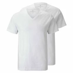 Budget ✔️ TOM TAILOR Pyjamaoberteil »Basic T-Shirts im Doppelpack« ✨ -Tom Tailor Verkaufsgeschäft 3e83b883 6502 54f4 9b9f a14c1d01af40