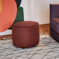 Neu ❤️ TOM TAILOR Pouf »DROP CHIC«, mit Kedernaht, ø 50 cm Dark grey TSV 39, Lavender TSV 18, Olive TSV 23, Sunny yellow REC 25 👏 -Tom Tailor Verkaufsgeschäft 3eb31b93 dad3 5302 8aa2 977bc7e05832