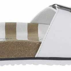 Rabatt 🌟 TOM TAILOR Pantolette mit gestreifter Lederdecksohle Schwarz, Braun, Weiß 👍 -Tom Tailor Verkaufsgeschäft 3eccb15a 3de3 5c01 a4d5 d836a871dd76