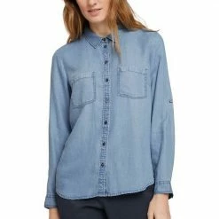 Budget 👍 TOM TAILOR 👖 Jeansbluse mit aufgesetzten Brusttaschen 🔔 -Tom Tailor Verkaufsgeschäft 3efd0fa4 e728 5cdf 9106 206f1dc3c456