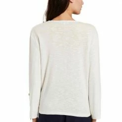 Budget 😀 TOM TAILOR 👚 Shirtjacke mit gerafften Ärmeln Whisper White, Goji Orange 🤩 -Tom Tailor Verkaufsgeschäft 3f08c755 da7e 5ff2 a980 2953526d1b9a