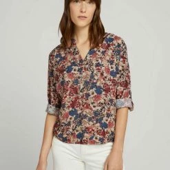 Coupon 😀 TOM TAILOR Langarmbluse mit floralem Muster Blue offwhite minimal, Beige maroon blue minimal, Maroon red pink minima, Blue beige minimal 🧨 -Tom Tailor Verkaufsgeschäft 3f2e2569 b84e 56e4 ac39 085103134fd7
