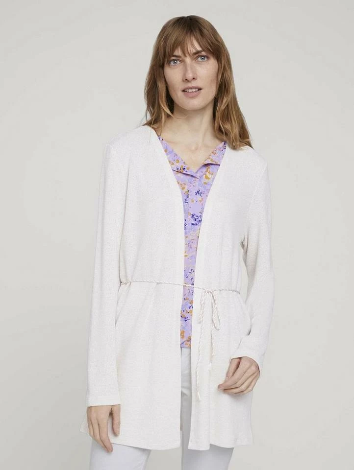 Rabatt 🔔 TOM TAILOR Strickjacke Sky Captain Blue, Dusty alabaster melange 👍 9 Rabatt 🔔 TOM TAILOR Strickjacke Sky Captain Blue, Dusty alabaster melange 👍 - Image 9