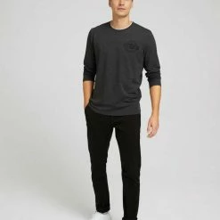 Budget ⭐ TOM TAILOR T-Shirt »Langarmshirt mit Brustprint« Sky Captain Blue, Anthracite Melange, Dark Gable Green, Decadent Bordeaux 🎁 -Tom Tailor Verkaufsgeschäft 409b51f4 4706 5649 ad2f 11416c42b482