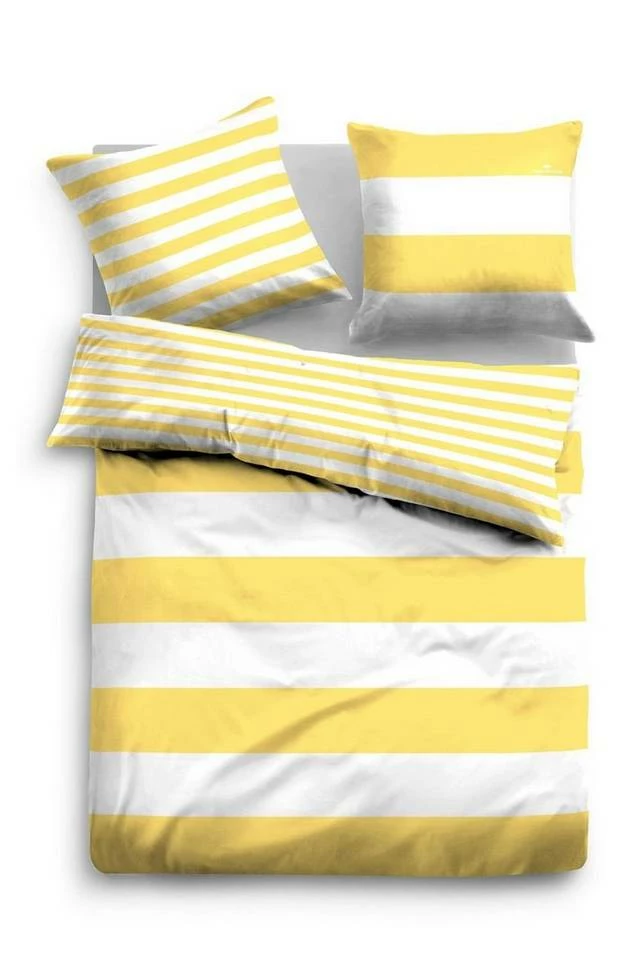 Schlussverkauf 👍 Bettwäsche »Linon Wende-Bettwäsche "Casual Stripe" mit«, TOM TAILOR Apricot, 821, FOREST, Schwarz#ft5_slash#weiß 😍 4 Schlussverkauf 👍 Bettwäsche »Linon Wende-Bettwäsche "Casual Stripe" mit«, TOM TAILOR Apricot, 821, FOREST, Schwarz#ft5_slash#weiß 😍 - Image 4