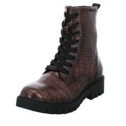 Coupon 🎉 TOM TAILOR »Schnürboots Schuhe Stiefeletten Elegant« Schnürstiefel Dunkelbraun, Schwarz 😍 -Tom Tailor Verkaufsgeschäft 40b9aedf b14a 59d6 aaa7 b21951536b83