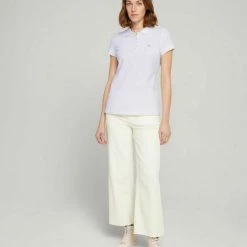 Blitzangebot 🥰 TOM TAILOR Poloshirt »Poloshirt mit Logo Print« Deep black, Sky Captain Blue, Blush rose, White 👏 -Tom Tailor Verkaufsgeschäft 41275365 3f33 5926 8a93 675c5ffe30af