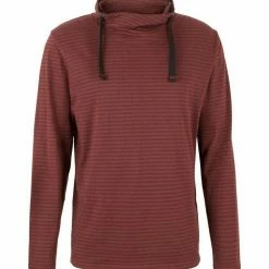Blitzangebot ✨ TOM TAILOR T-Shirt »Gestreiftes Langarmshirt mit Stehkragen« Bordeaux grindle stripe, Black grey grindle stripe 🔥 -Tom Tailor Verkaufsgeschäft 414740f2 f1aa 53f0 ab57 5f58f27b1034