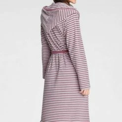 Aktion 😍 Unisex-Bademantel »Stripe«, TOM TAILOR, angenehm leicht 👖 Jeans blue, Mauve 🤩 -Tom Tailor Verkaufsgeschäft 414fdf88 c704 5123 8ee3 1a047115d48c