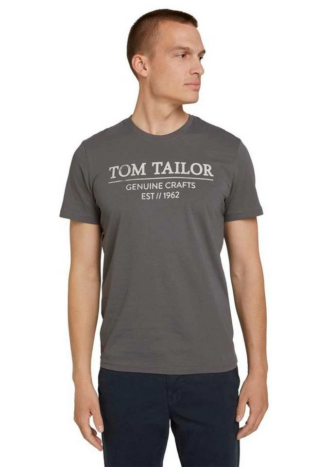 Neu ✔️ TOM TAILOR Rundhalsshirt mit großem Logofrontprint Bright ibiza blue, Weiß, Blau, Light-indigo-blue 💯 13 Neu ✔️ TOM TAILOR Rundhalsshirt mit großem Logofrontprint Bright ibiza blue, Weiß, Blau, Light-indigo-blue 💯 – Bild 13