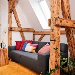 Brandneu 🌟 Kissenhülle »Stitched Square«, TOM TAILOR (1 Stück), aus kuschelweicher Samtnachbildung 😀 -Tom Tailor Verkaufsgeschäft 416f941e e69e 58ed aa57 7d05ed5cf16c