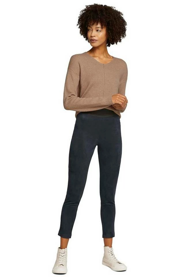 Angebote 🌟 TOM TAILOR Treggings mit elastischem Bund French clay beige, Navy houndstooth print, Sky captain blue 🎉 5 Angebote 🌟 TOM TAILOR Treggings mit elastischem Bund French clay beige, Navy houndstooth print, Sky captain blue 🎉 - Image 5