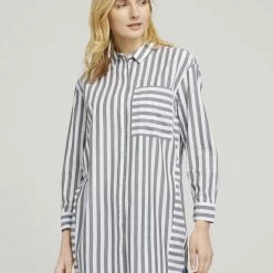 Angebote ⌛ TOM TAILOR Langarmbluse Blue offwhite vertical stripe, Green vertical stripe 🎉 -Tom Tailor Verkaufsgeschäft 41efccd6 191f 542e b816 f2e778a83e94