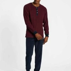 Neu 🎉 TOM TAILOR Pyjama »Bündchen-Pyjama« (2 tlg) 🔔 -Tom Tailor Verkaufsgeschäft 42921bde 6fb3 5eca 9dd9 b462ddefbc87