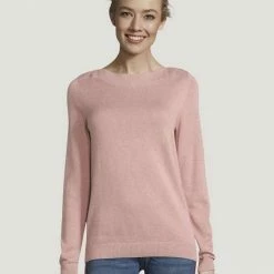 Billig 🔔 TOM TAILOR Strickpullover »Pullover U-Boot-Ausschnitt« Blush rose melange, Frozen Berry Sorbet, Merigold Yellow, Desert sand melange 🎁 -Tom Tailor Verkaufsgeschäft 42a78b37 80a3 5816 9a02 5ae6b6dd9357