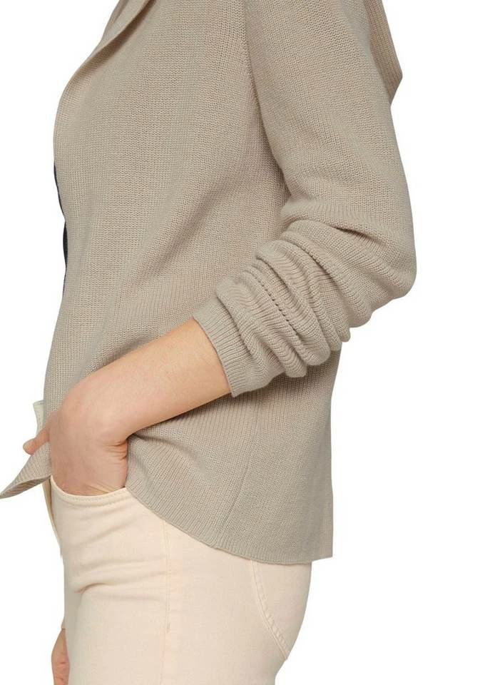 Am billigsten ⌛ TOM TAILOR Strickjacke mit offenem Verschluss Beige, Dunkelblau 😍 3 Am billigsten ⌛ TOM TAILOR Strickjacke mit offenem Verschluss Beige, Dunkelblau 😍 - Image 3