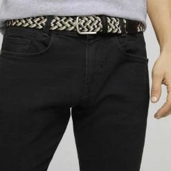 Bester Verkauf 😍 TOM TAILOR Ledergürtel »TOM TAILOR Gürtel Textilgürtel Herrengürtel Flechtgürtel Rot/Blau 8729« Black white oliv, Navy white red 🔥 -Tom Tailor Verkaufsgeschäft 432d3fa5 b18f 524c 825a 10a20236b7e6