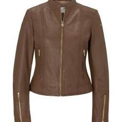 Budget 💯 TOM TAILOR Lederjacke »Lederjacke mit Stehkragen« ✨ -Tom Tailor Verkaufsgeschäft 43e26fcb 116c 52ef 9fe6 3f43adbfc17a