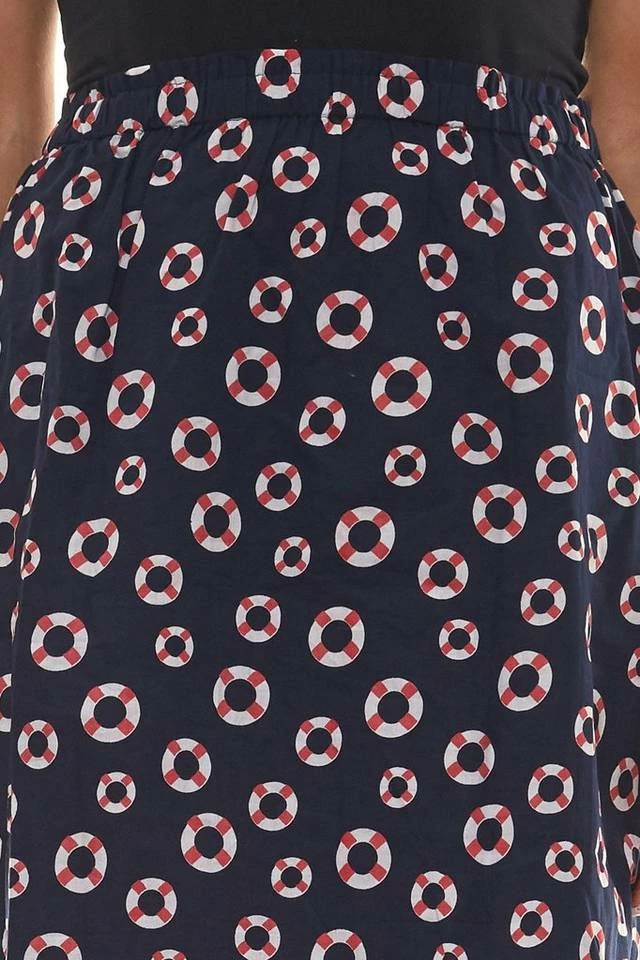 Bestes Angebot ✨ TOM TAILOR Jerseyrock »TOM TAILOR POLO TEAM Rock ausgestellter Damen Jersey-Rock mit Rettungsring Muster Freizeit-Rock Blau« 🎁 3 Bestes Angebot ✨ TOM TAILOR Jerseyrock »TOM TAILOR POLO TEAM Rock ausgestellter Damen Jersey-Rock mit Rettungsring Muster Freizeit-Rock Blau« 🎁 – Bild 3