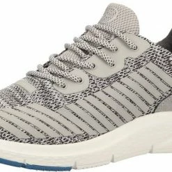 Angebote 🛒 TOM TAILOR »Lederimitat/Textil« 👟 Sneaker Grey-Royal 00750, Navy 00003 🤩