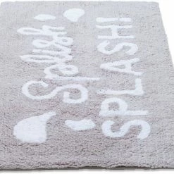 Am billigsten 🧨 Badematte »Cotton Splash« TOM TAILOR, Höhe 20 mm, rutschhemmend beschichtet, fußbodenheizungsgeeignet, strapazierfähig, reine Baumwolle, besonders weich und flauschig 🎉