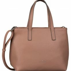 Budget 🔥 TOM TAILOR Henkeltasche »MAXI«, in schlichter Optik Khaki, Black, Rosewood 🤩