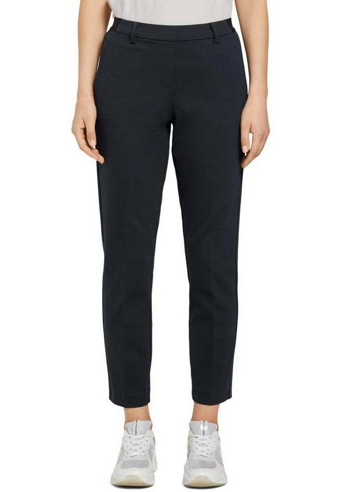 Angebote ⭐ TOM TAILOR Culotte »Mia Slim Stoffhose in Ankle-Länge« Dunkelblau, Navy bold printed check ✔️ 8 Angebote ⭐ TOM TAILOR Culotte »Mia Slim Stoffhose in Ankle-Länge« Dunkelblau, Navy bold printed check ✔️ - Image 8