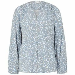 Auslauf 🌟 TOM TAILOR Langarmbluse »blouse feminine with print« 🌟