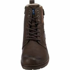 Bestes Angebot 🌟 TOM TAILOR »Winterstiefeletten« Winterstiefelette Schwarz, Braun 🛒 -Tom Tailor Verkaufsgeschäft 47f57907 b18d 5987 bfc1 1e64593f7bd0