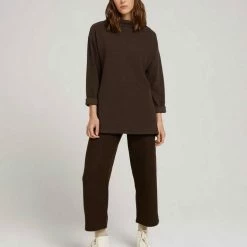 Auslauf 😍 TOM TAILOR Sweatshirt »Sweatshirt mit Stehkragen« Java dark brown, Cold beige melange, Khaki olive 🥰 -Tom Tailor Verkaufsgeschäft 49518250 ace6 535b a35b e5aecd777fb7