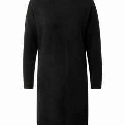 Bestpreis ⭐ TOM TAILOR Jerseykleid »Midi Strickkleid« Silver Grey Melange, Deep black, Gingerbread brown 🔔 -Tom Tailor Verkaufsgeschäft 4a09c9f2 76b6 5c15 9844 4e24de1d7eb5