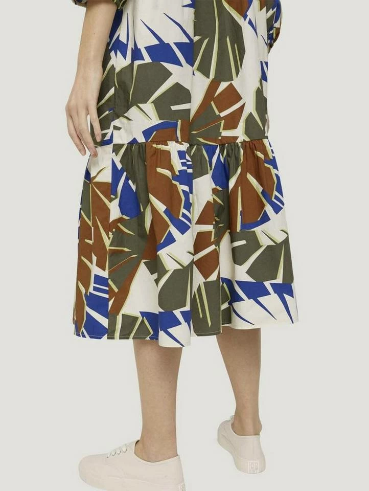 Besorgen 😀 TOM TAILOR Blusenkleid Multicolor botanical design, Anemone blue, Deep black, Grape Leaf Green 👍 7 Besorgen 😀 TOM TAILOR Blusenkleid Multicolor botanical design, Anemone blue, Deep black, Grape Leaf Green 👍 - Image 7