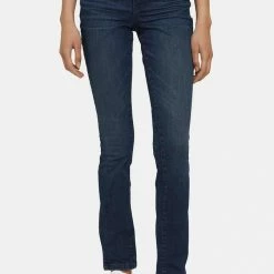 Angebote 🧨 TOM TAILOR Slim-fit-Jeans »Alexa Slim« mit toller Waschung Dark stone washed, Stone wash, Clean Rinsed Blue Denim ⭐