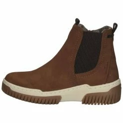 Bestes Angebot ✨ TOM TAILOR »Lederimitat« Stiefelette 👏 -Tom Tailor Verkaufsgeschäft 4b23bd77 a423 5b87 9987 e562daace952