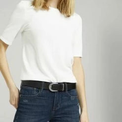 Brandneu 👏 TOM TAILOR Ledergürtel »Ledergürtel mit Prägung« Black uni, Ecru uni, Light brown uni ❤️ -Tom Tailor Verkaufsgeschäft 4b2e091f 9347 512d a8ea 46dc6d5f7add