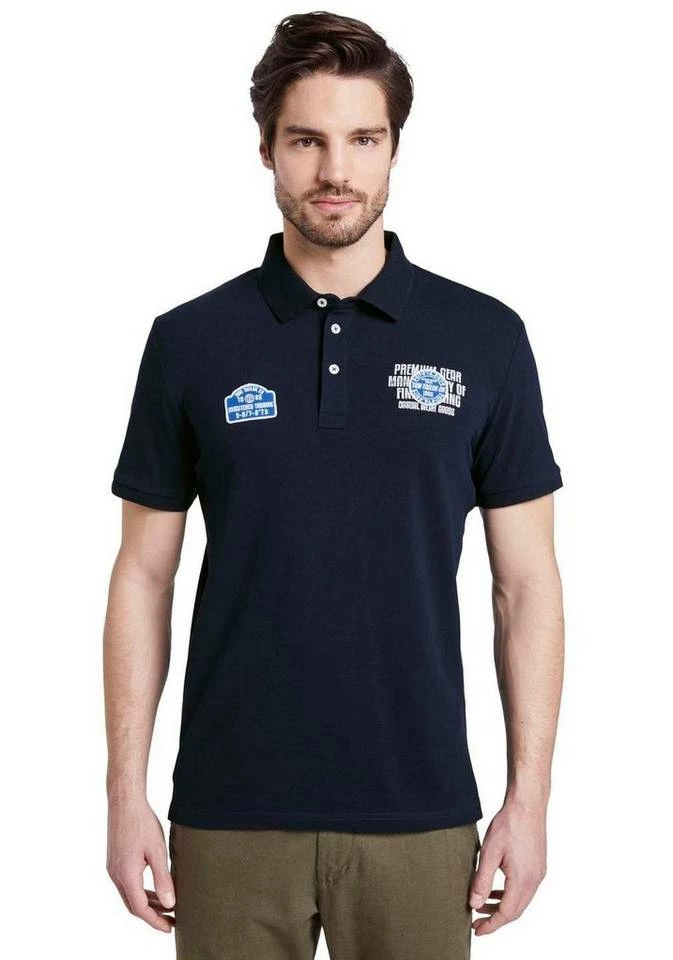 Bestes Angebot ❤️ TOM TAILOR Poloshirt mit Front-Badges Blau, Weiß ✔️ 7 Bestes Angebot ❤️ TOM TAILOR Poloshirt mit Front-Badges Blau, Weiß ✔️ - Image 7