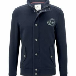 Blitzangebot 🧨 TOM TAILOR Sweatjacke »Jacke mit Stehkragen und Knopfleiste« 🛒 -Tom Tailor Verkaufsgeschäft 4b851169 83da 5b09 be00 12a3bd2f6073