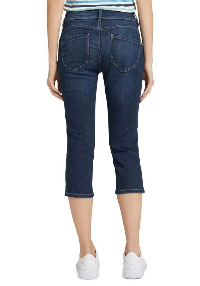 Bestes Angebot 👍 TOM TAILOR Caprijeans »Kate Slim« mit kleinen Seitenschlitzen Mid stone washed, Dark stone washed, Random bleached blue 🥰 2 Bestes Angebot 👍 TOM TAILOR Caprijeans »Kate Slim« mit kleinen Seitenschlitzen Mid stone washed, Dark stone washed, Random bleached blue 🥰 – Bild 2