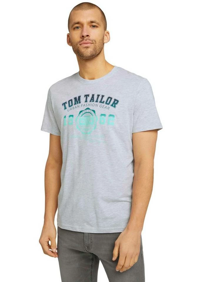 Top 10 ⌛ TOM TAILOR T-Shirt mit Logofrontprint Offwhite, Plain red, Sky captain blue white melange, Royalblau 🎁 35 Top 10 ⌛ TOM TAILOR T-Shirt mit Logofrontprint Offwhite, Plain red, Sky captain blue white melange, Royalblau 🎁 - Image 35